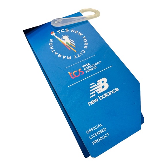 New Balance NYC Marathon Performance Running Sun Visor - Black with Magnet - Picture 5 of 5